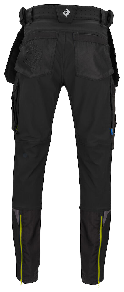 Hantverksbyxa Stretch Svart 44
