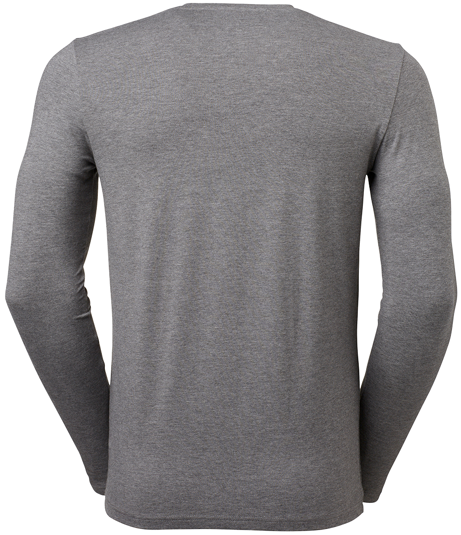 Långärmad T-shirt stretch Grå 56