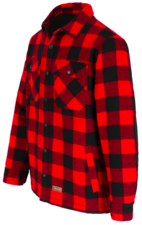 Fodrad Flanellskjorta Röd 52