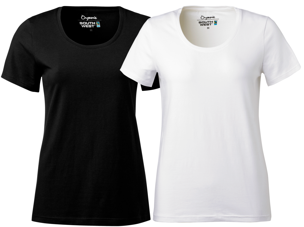 T-skjorte Stretch O-hals DAME