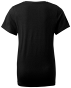 T-Shirt Stretch O-Neck DAM Svart 42