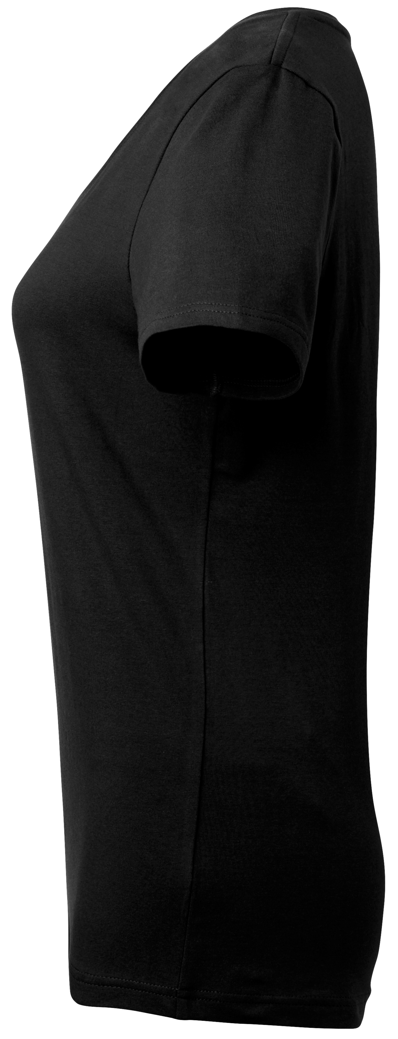 T-Shirt Stretch O-Neck DAM Svart 42