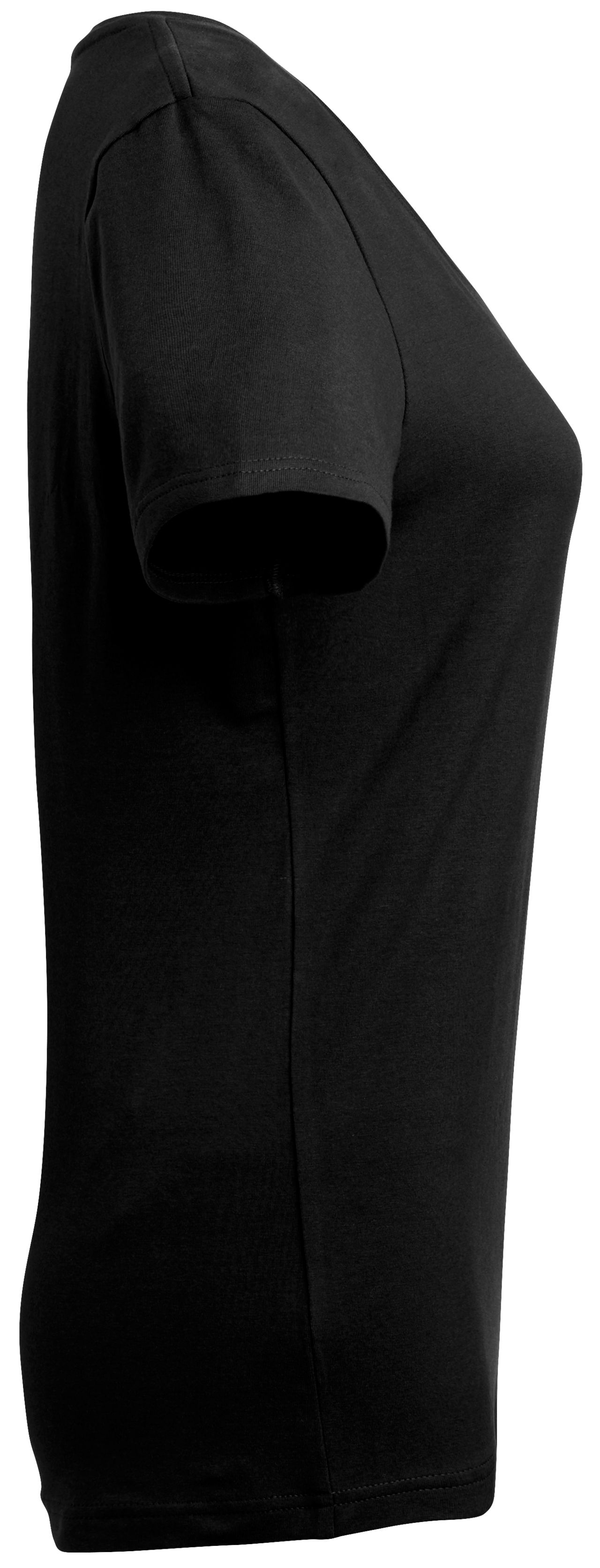 T-Shirt Stretch O-Neck DAM Svart 42
