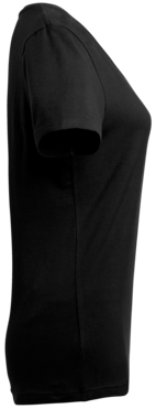 T-Shirt Stretch O-Neck DAM Svart 42