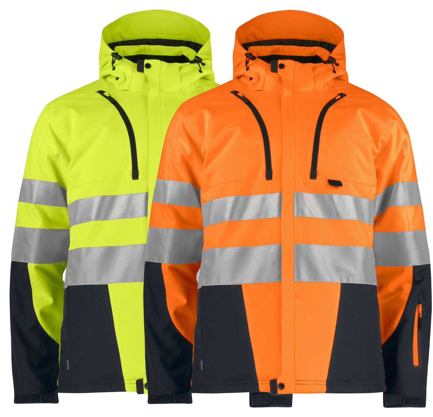 Fodrad Softshell Varsel Klass 3