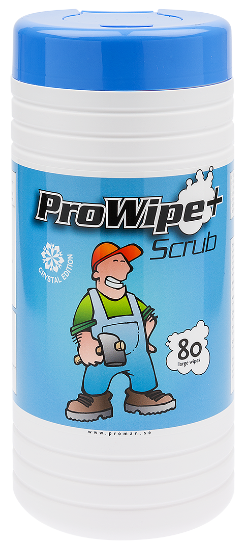 ProWipe+ Scrub Crystal Edition