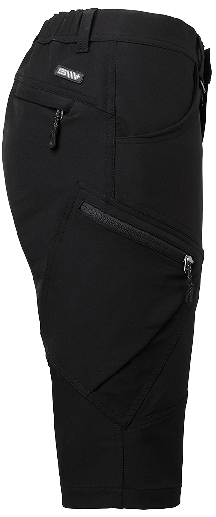 Hybridshorts Svart 44
