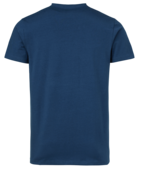 T-shirt stretch V-neck Blå 50
