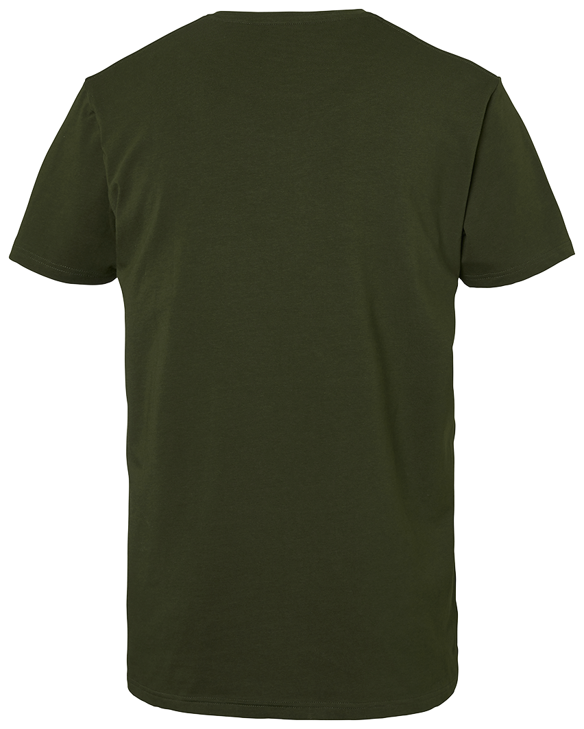 T-shirt stretch O-neck Oliv 52