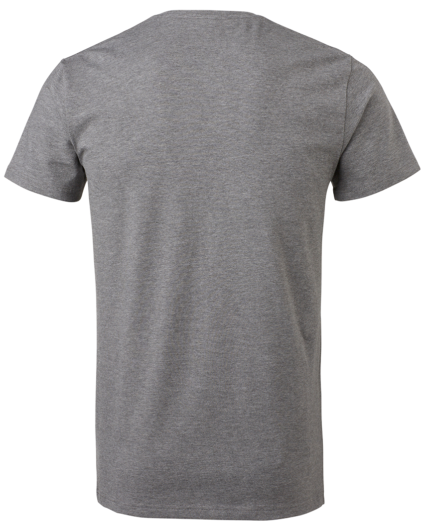 T-shirt stretch O-neck Grå 54