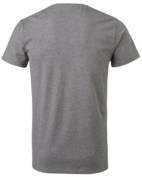 T-shirt stretch O-neck Grå 58