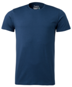 T-shirt stretch O-neck Blå 52